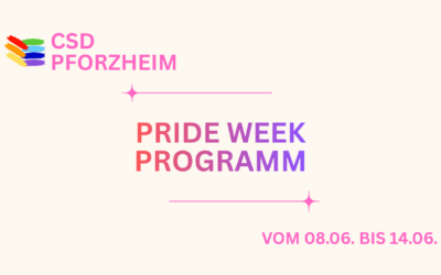 CSD Pforzheim: Pride Week Programm